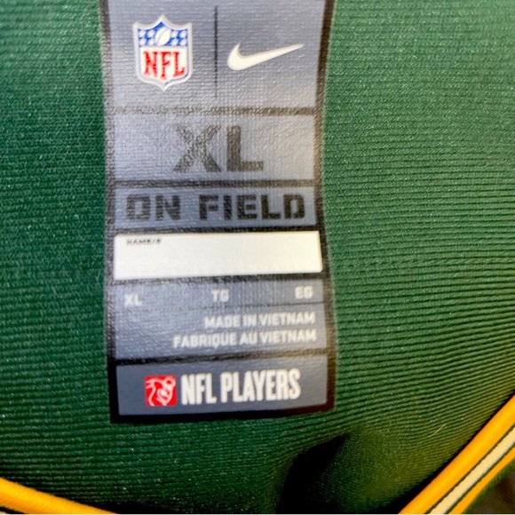 NFL Nike Aaron Rodgers Green Bay Jersey - Picture 2 of 3